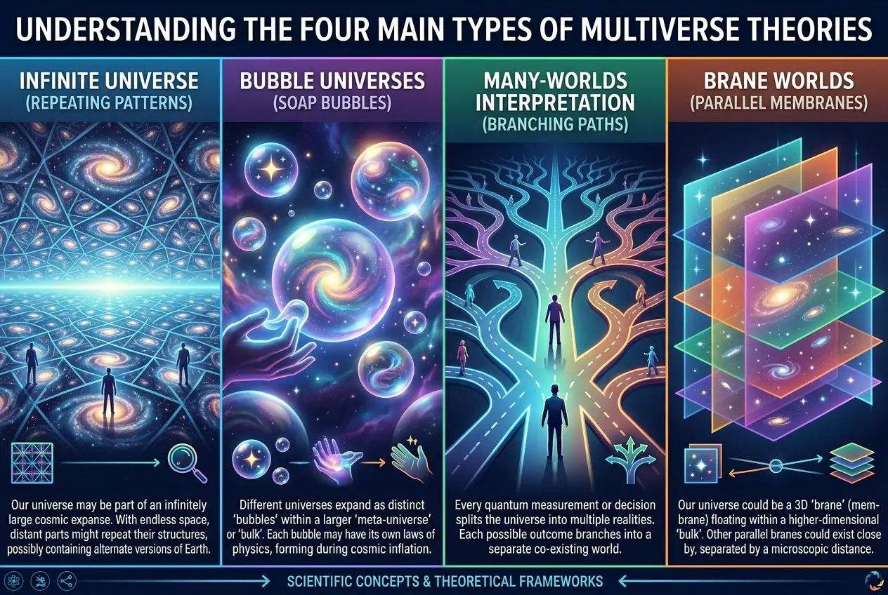 Visual explanation of Are Parallel Universes Colliding? Decoding Cosmic Echoes