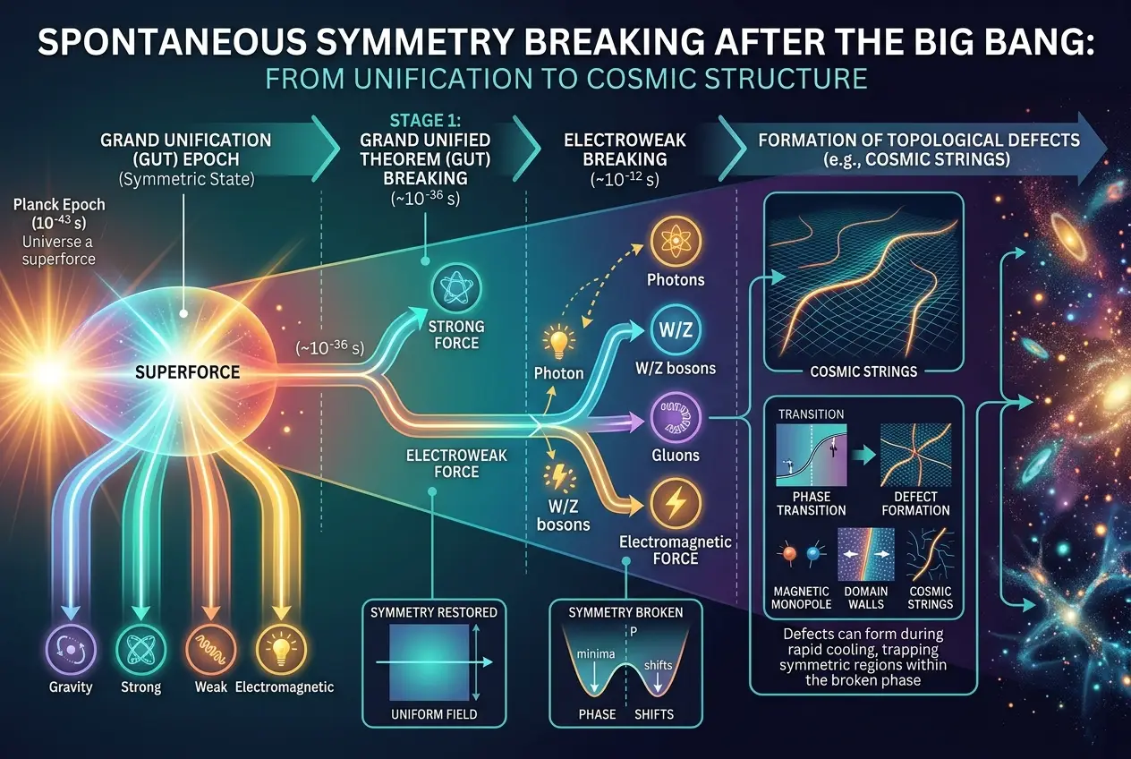 Visual explanation of Do Cosmic Strings Bend Reality for Future Tech?