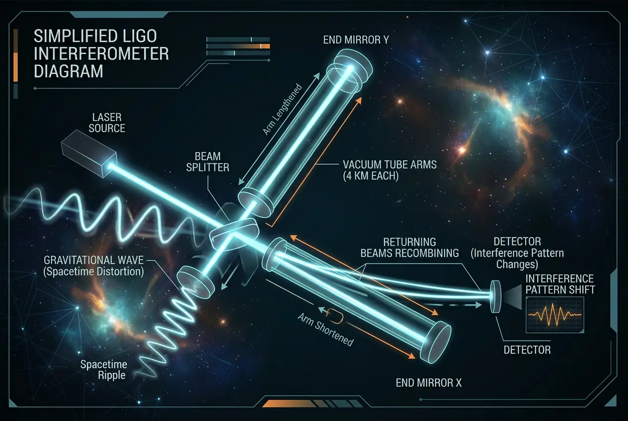 Visual explanation of Hearing the Universe's Echoes: A Cosmic Language?
