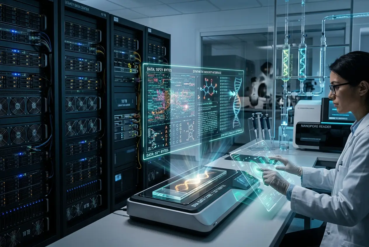 Visual explanation of Can DNA Store the World's Digital Data?