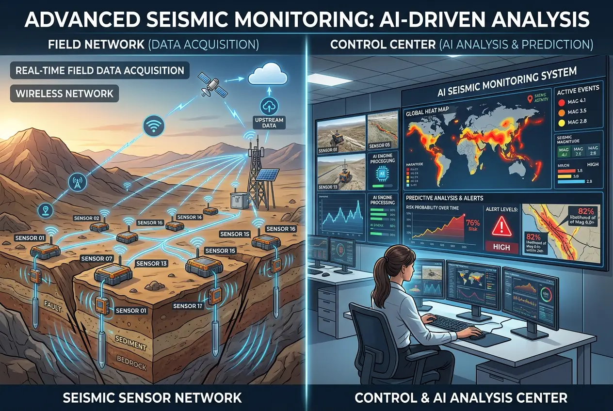 Visual explanation of Can AI Predict Earth's Next Big Quake?