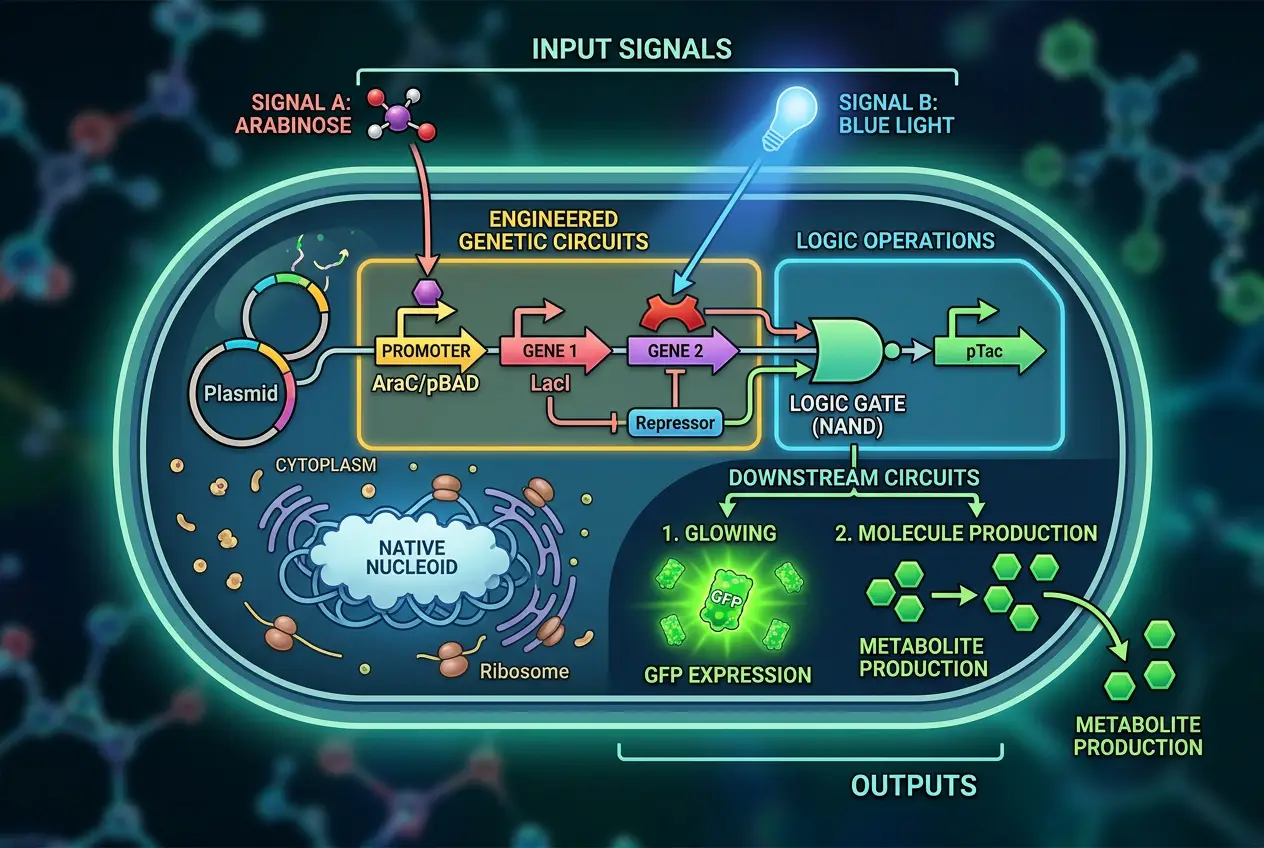 Visual explanation of Can Living Cells Build Our Next Supercomputers?