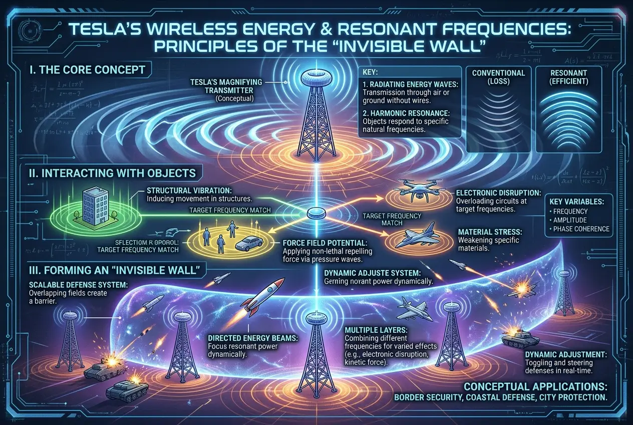 Visual explanation of Can Tesla’s "Invisible Walls" Shield Our Future?