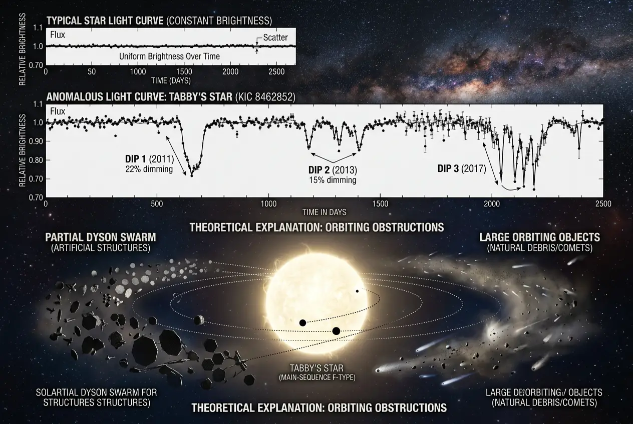 Visual explanation of Can We Build a Dyson Sphere? Taming a Star for Power