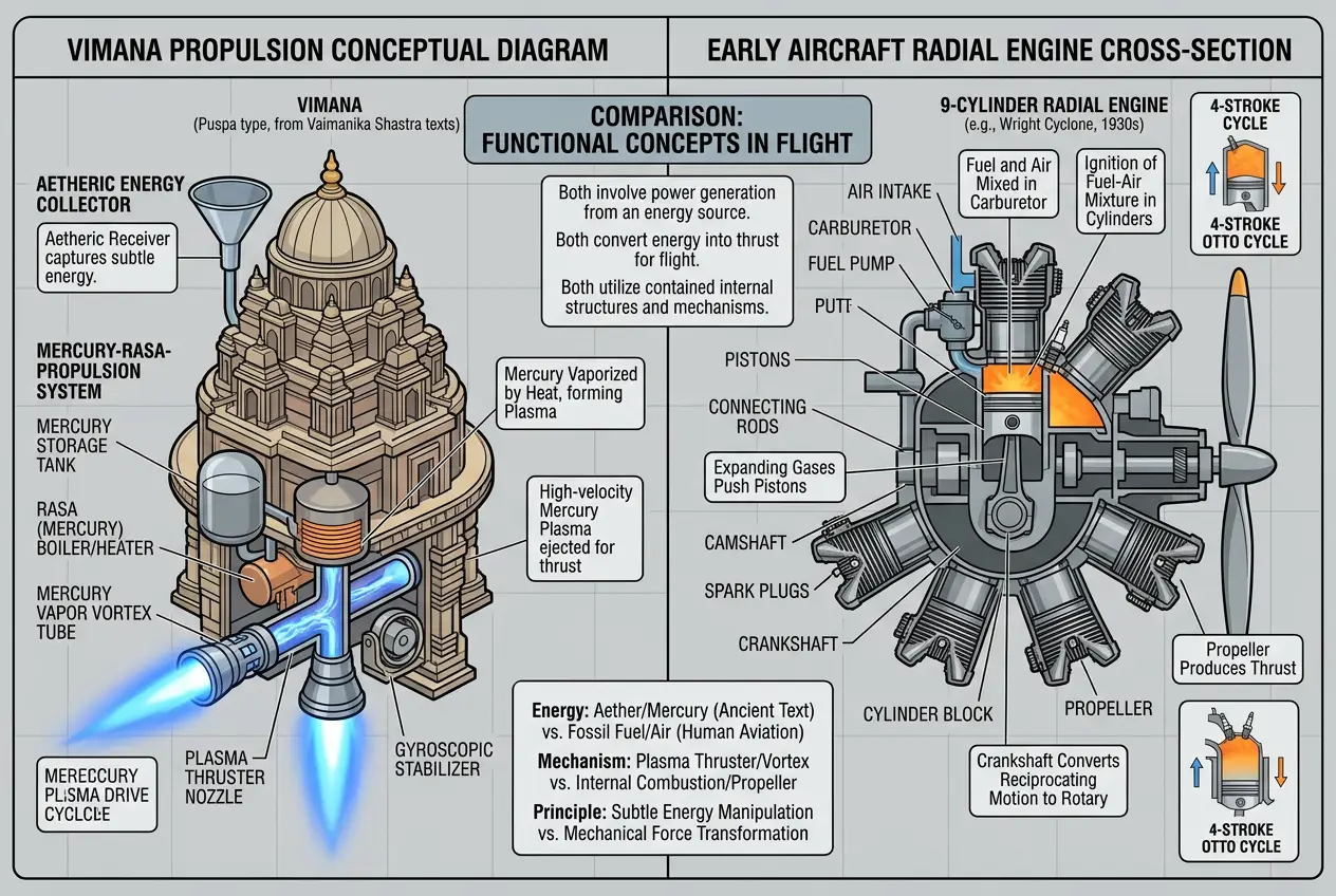 Visual explanation of Vimana: Did Ancient India Invent Flying Machines?