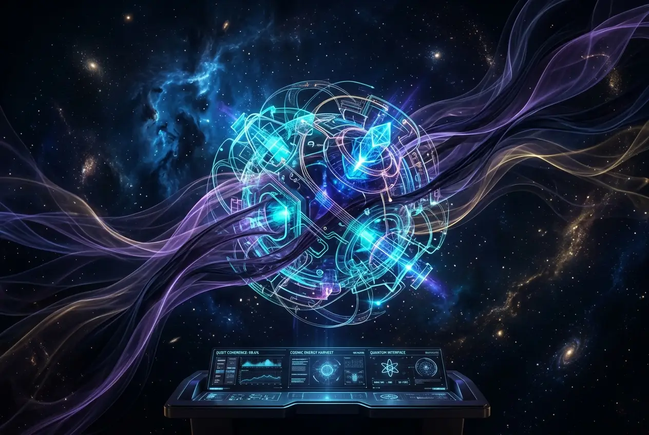 Visual explanation of Can Dark Matter Power Quantum Computers?