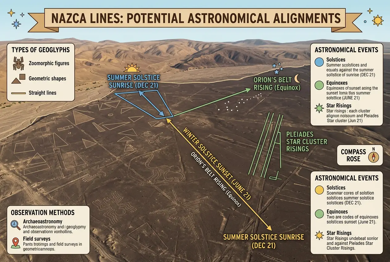 Visual explanation of Did Nazca Lines Serve as a Cosmic Calibration Grid?