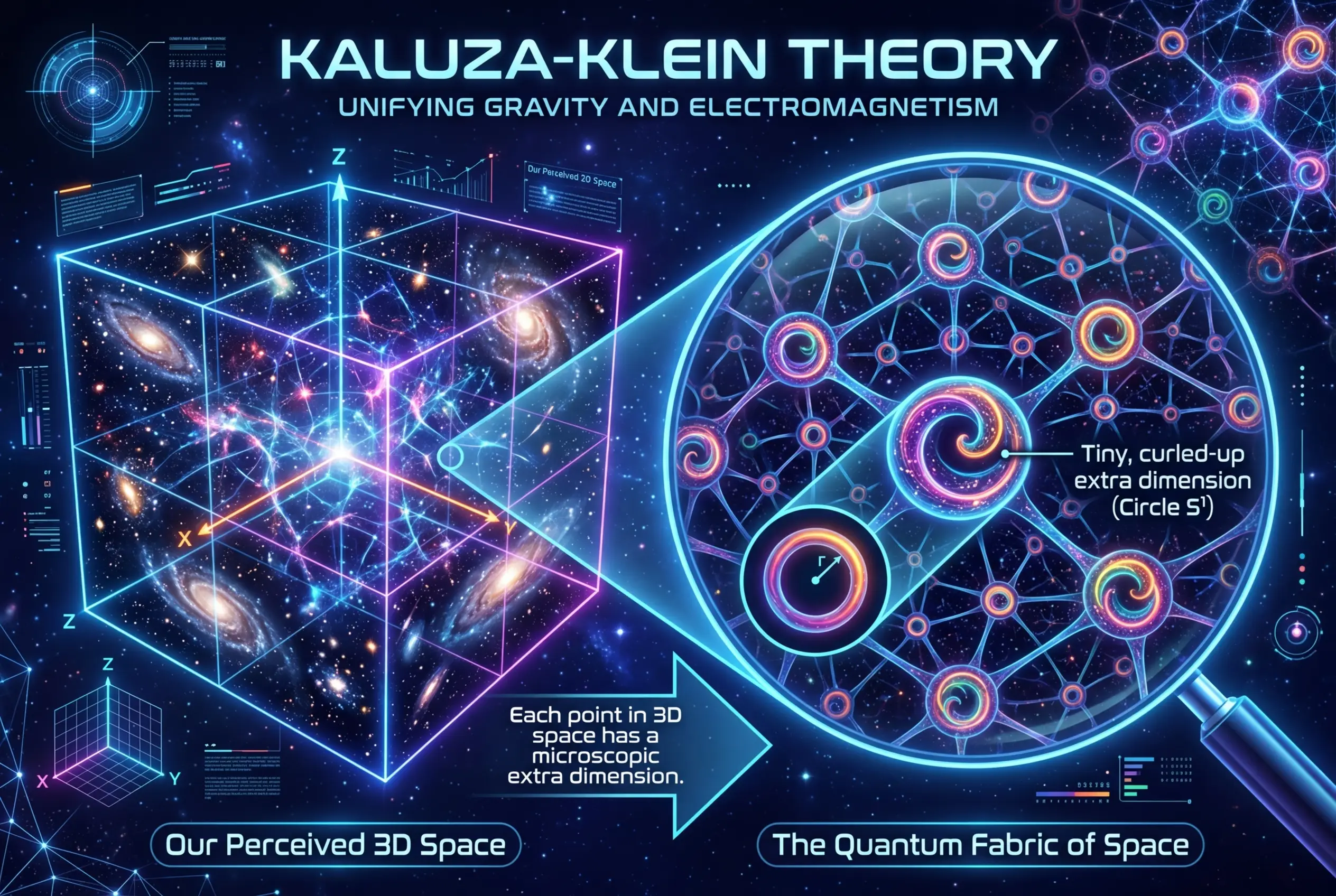 Visual explanation of Do Hidden Dimensions Power Exotic Physics?