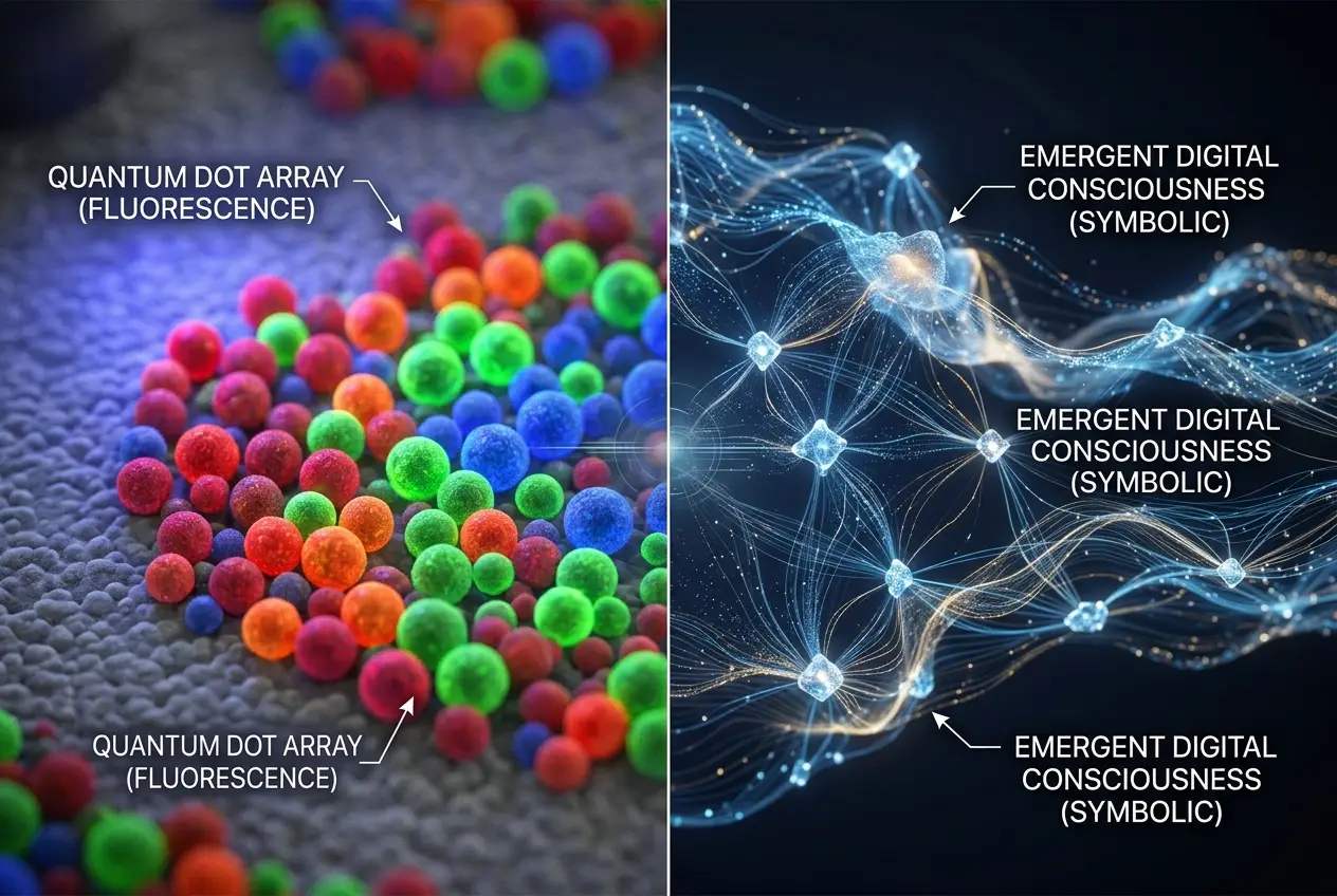 Visual explanation of Can Quantum Dots Unleash True Artificial General Intelligence?