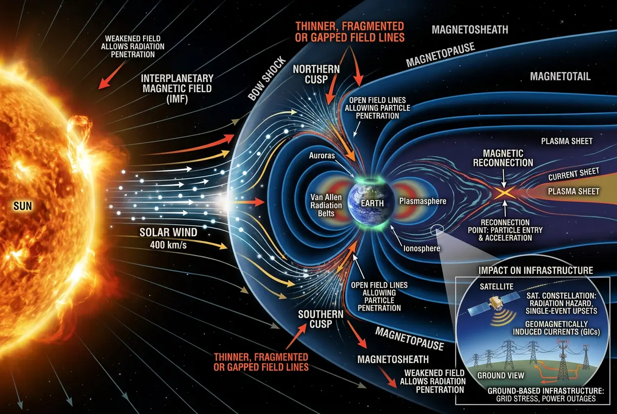 Visual explanation of Is Earth's Pole Shift Imminent? Cosmic Reversal