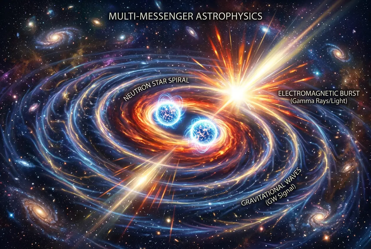 Visual explanation of Hearing the Universe's Echoes: A Cosmic Language?