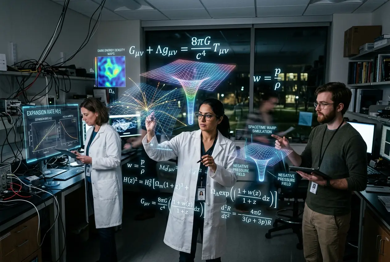 Visual explanation of Dark Energy: Can it Fuel Future Space Travel?