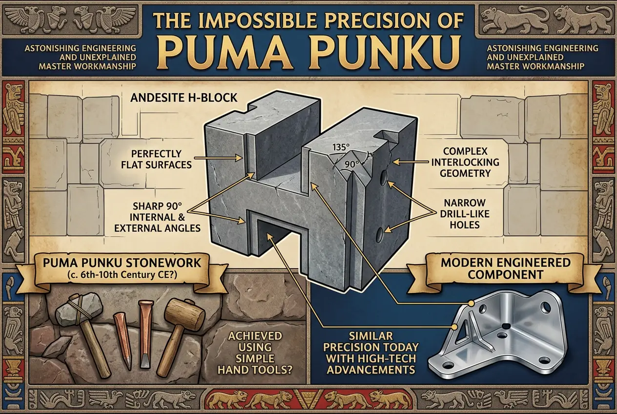 Visual explanation of Impossible Artifacts: Clues to Lost Ancient Tech?