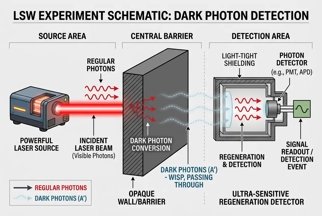 Visual explanation of Do Dark Photons Hide an Invisible Universe?