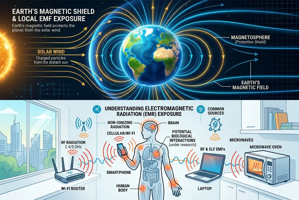 Visual explanation of Can Magnetic Fields Reshape Our Biological Clocks?