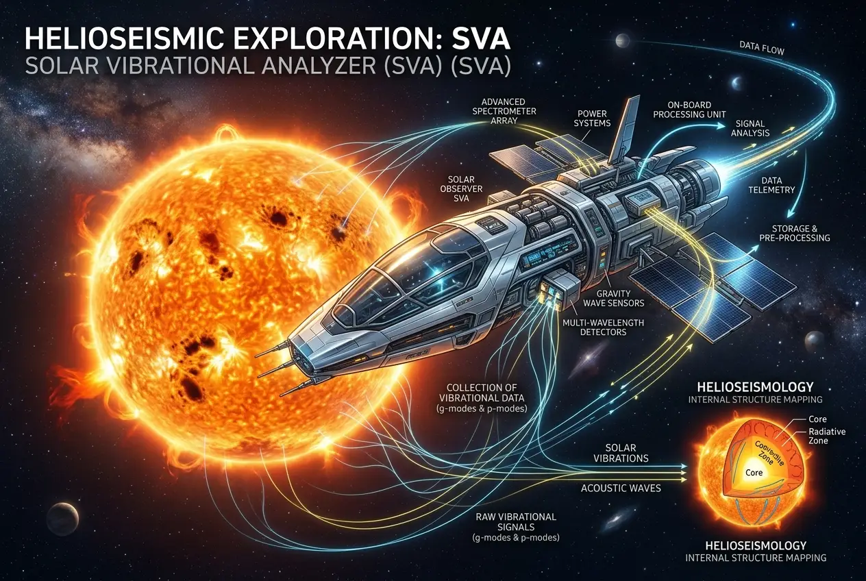 Visual explanation of Does The Sun's Hum Hide Cosmic Secrets?