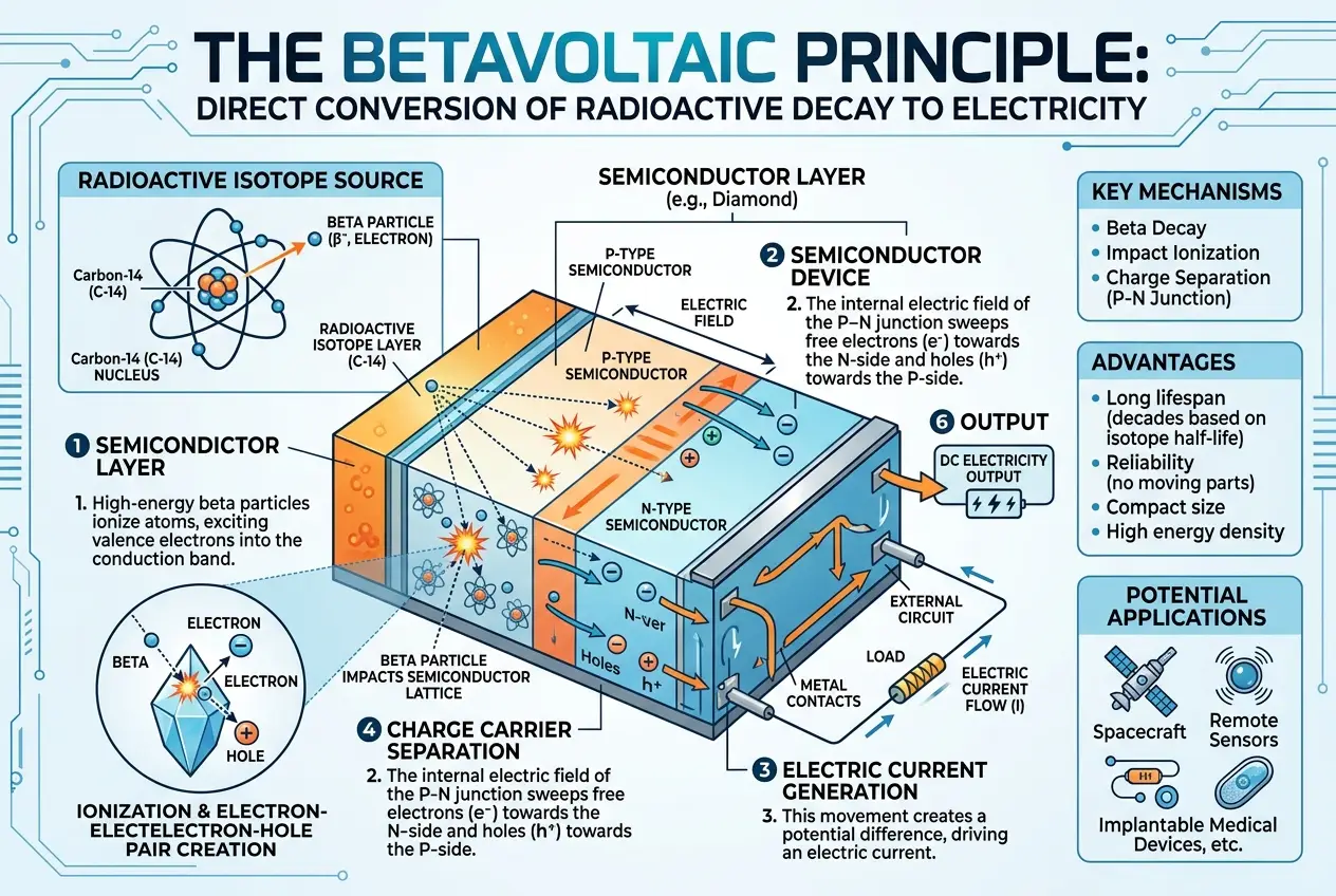 Visual explanation of Can Diamond Batteries Power Our Future?