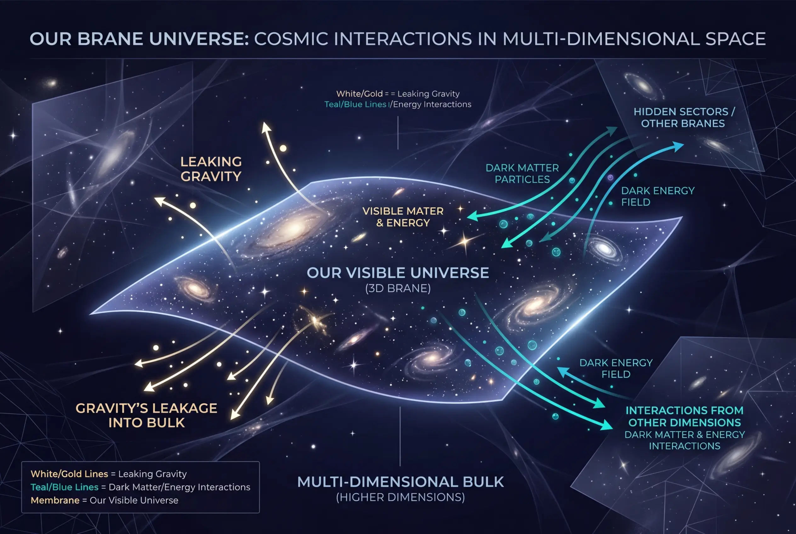 Visual explanation of Do Hidden Dimensions Power Exotic Physics?