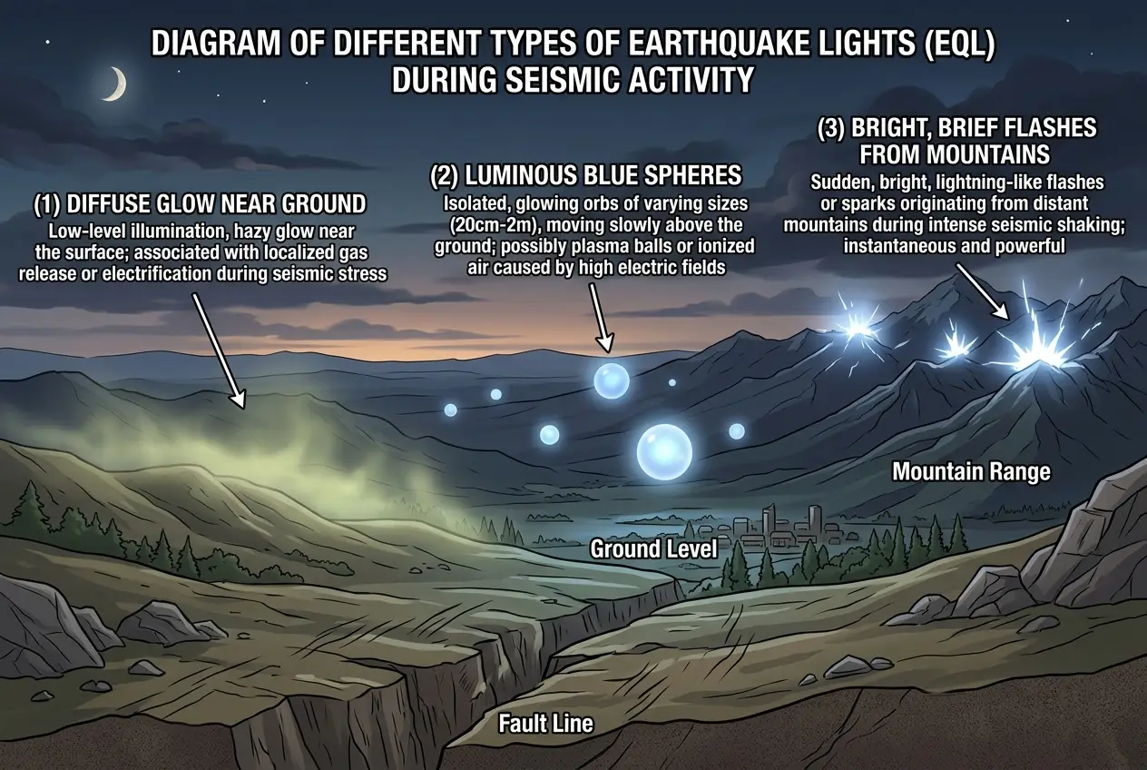 Visual explanation of Do Earthquakes Create Light? Unveiling Seismic Anomalies