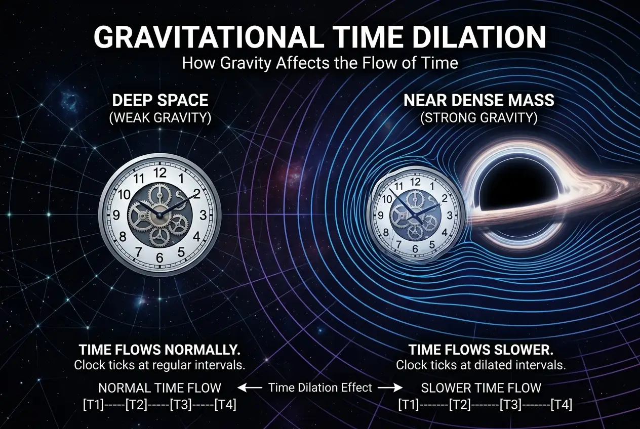 Visual explanation of Can Black Holes Warp Time to Unlock Future Tech?