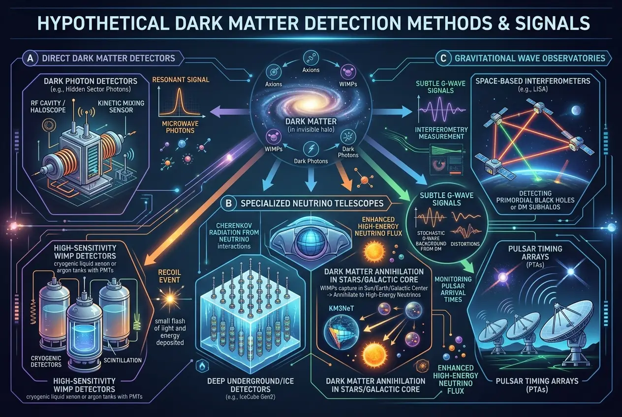 Visual explanation of Is Dark Matter Sending Us Cryptic Messages?