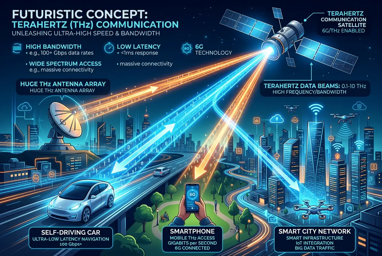 Visual explanation of T-Rays: Can They See Through Everything?
