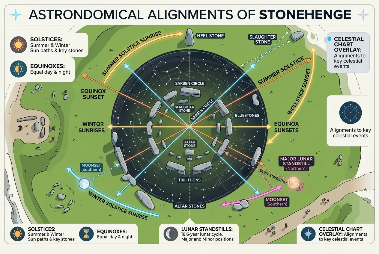 Visual explanation of Were Ancient Sites Cosmic Supercomputers?