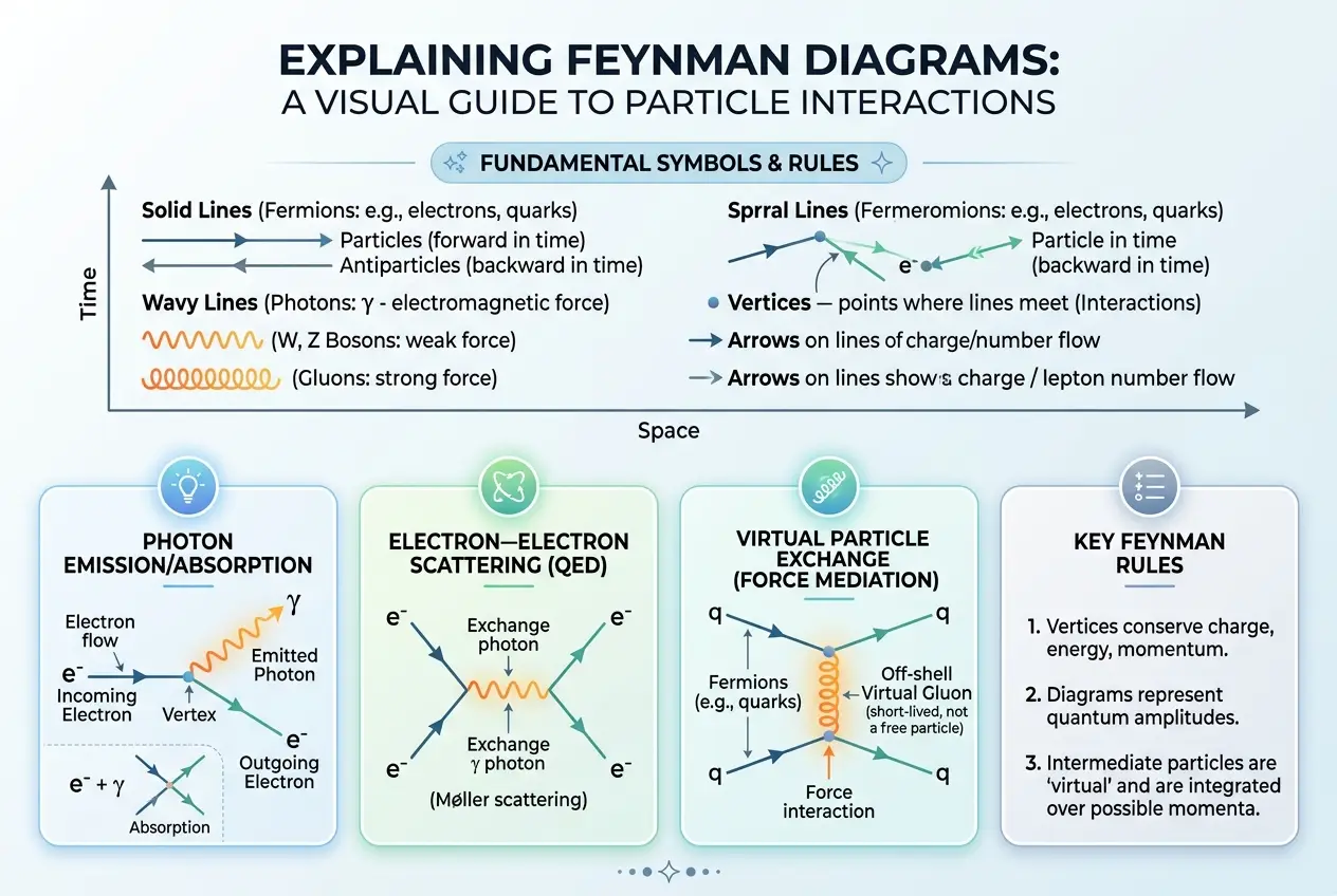 Visual explanation of Richard Feynman: Maverick Who Danced with Quantum Reality