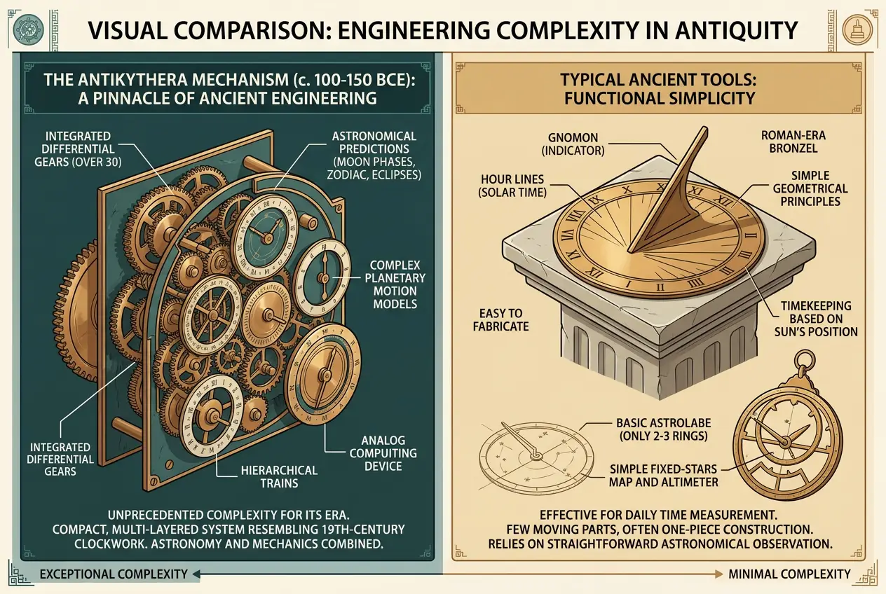Visual explanation of The Antikythera: Greece's Ancient Cosmic Computer?