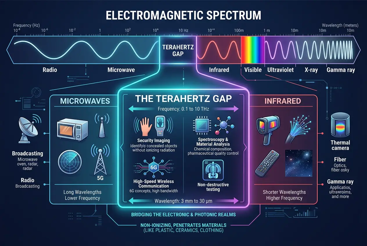 Visual explanation of T-Rays: Can They See Through Everything?