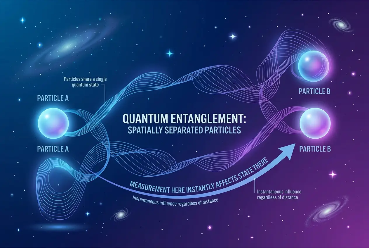Visual explanation of Quantum Entanglement: A Bridge to Parallel Universes?