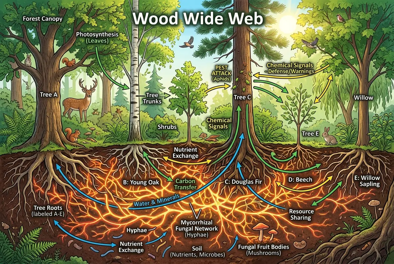 Visual explanation of Can Plants Think? Decoding Nature's Silent Minds