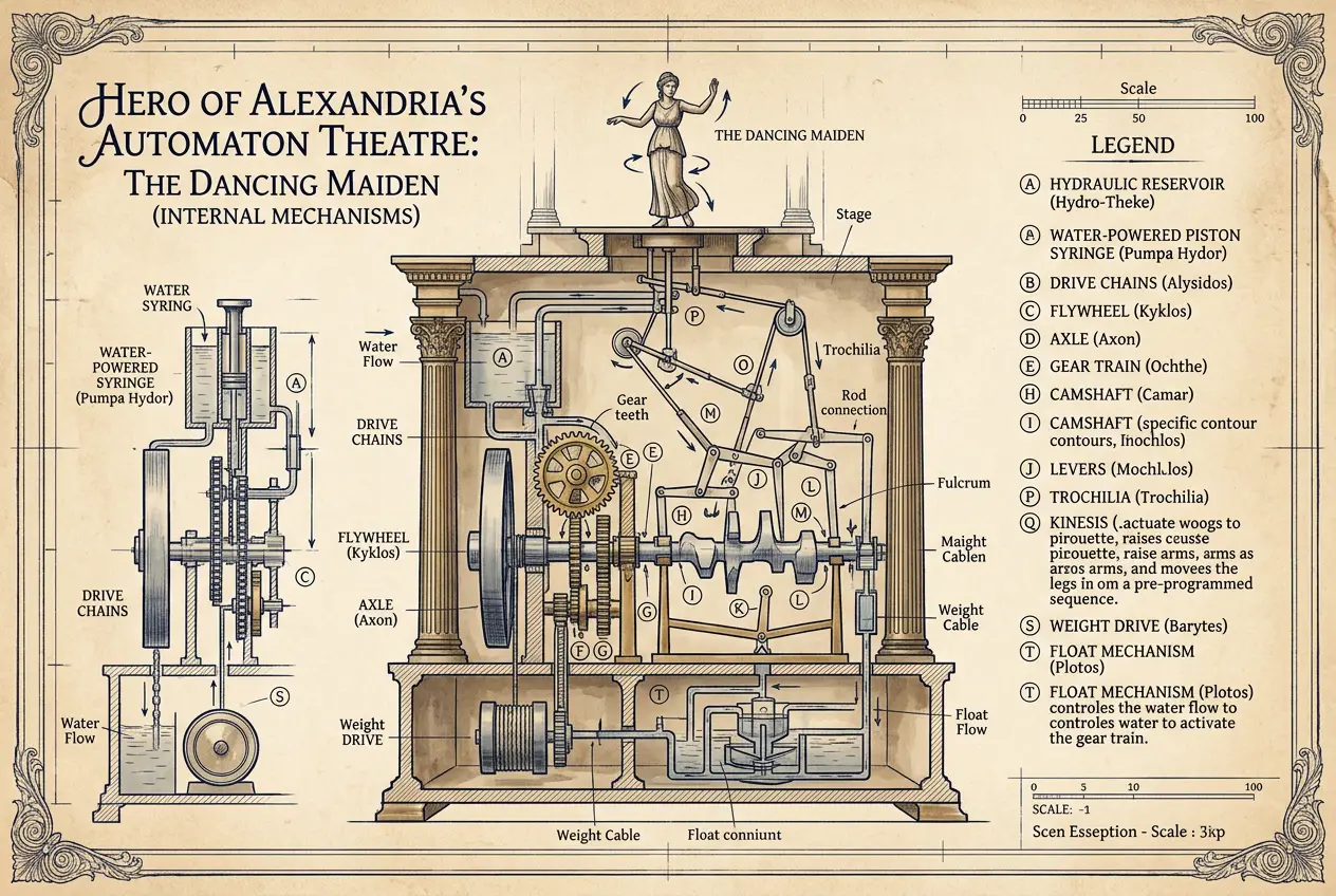 Visual explanation of Did Ancient Greeks Build Automatons? Real Robots of Antiquity