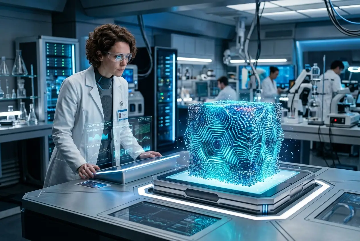 Visual explanation of Programmable Matter: Will Anything Be Solid in the Future?