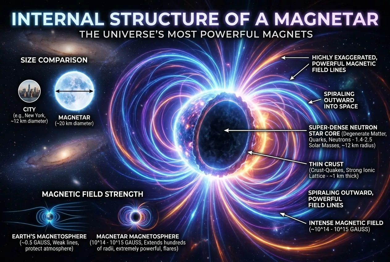Visual explanation of Magnetars: Can We Harness Their Extreme Power?