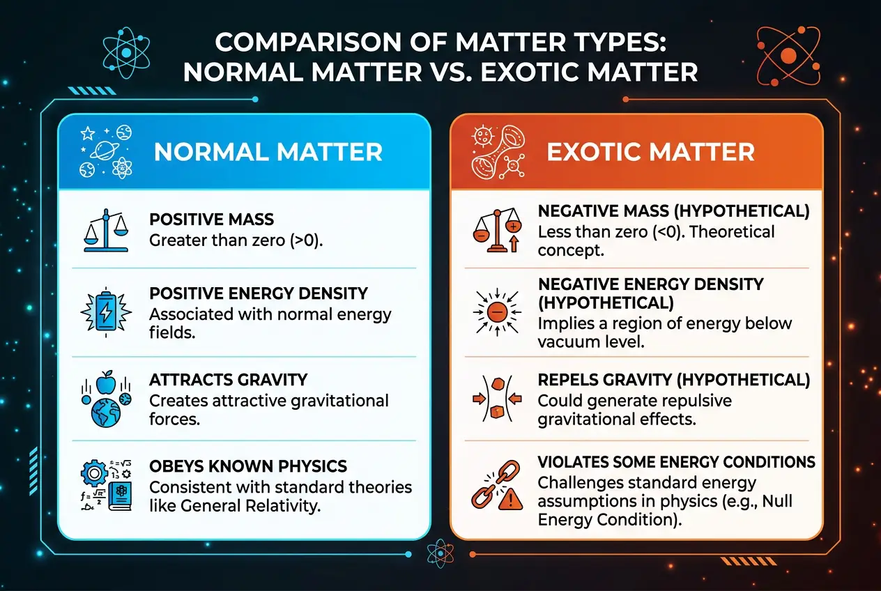 Visual explanation of Could Exotic Matter Unlock Faster Than Light Travel?
