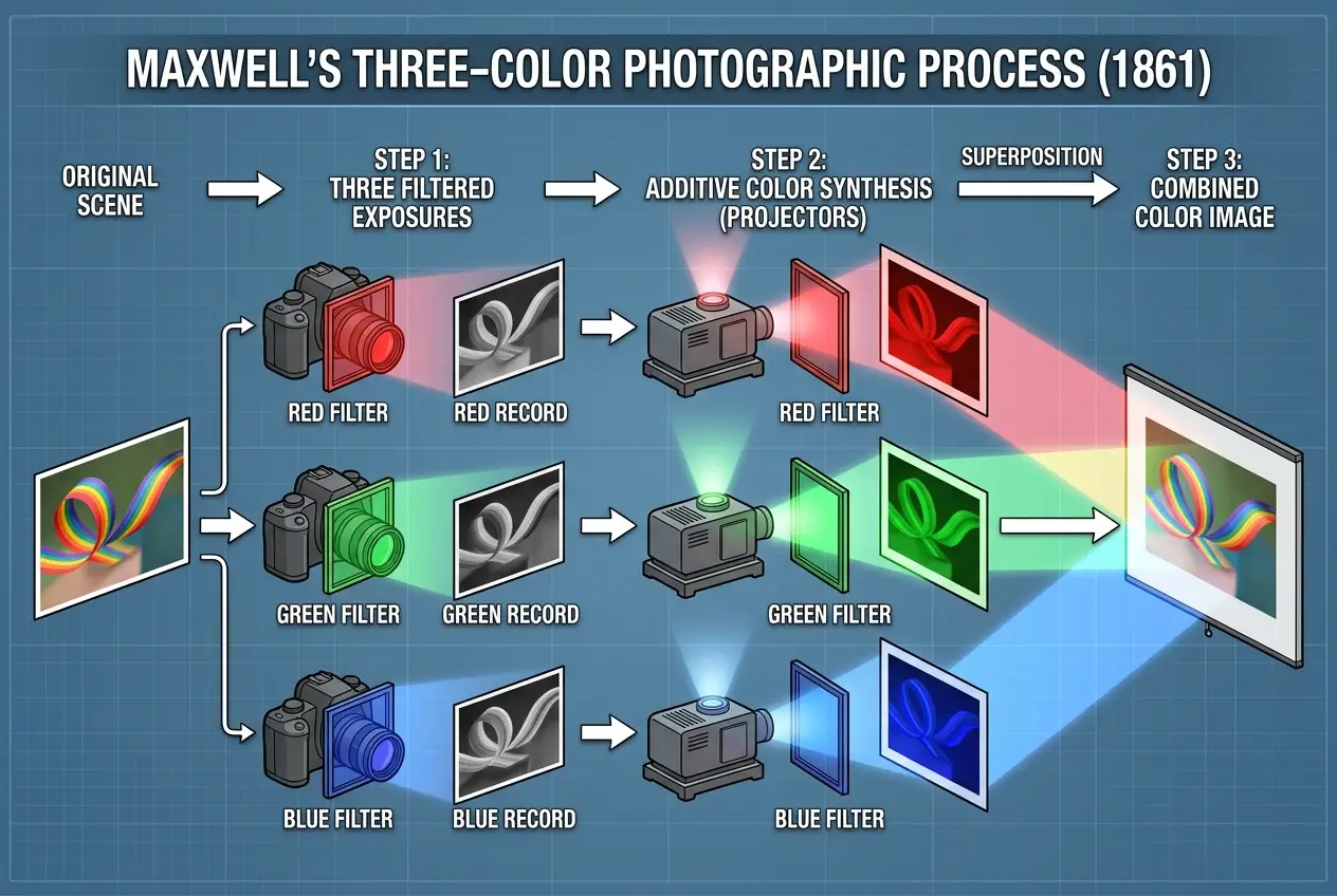 Visual explanation of James Clerk Maxwell: The Mind Who Unified Forces