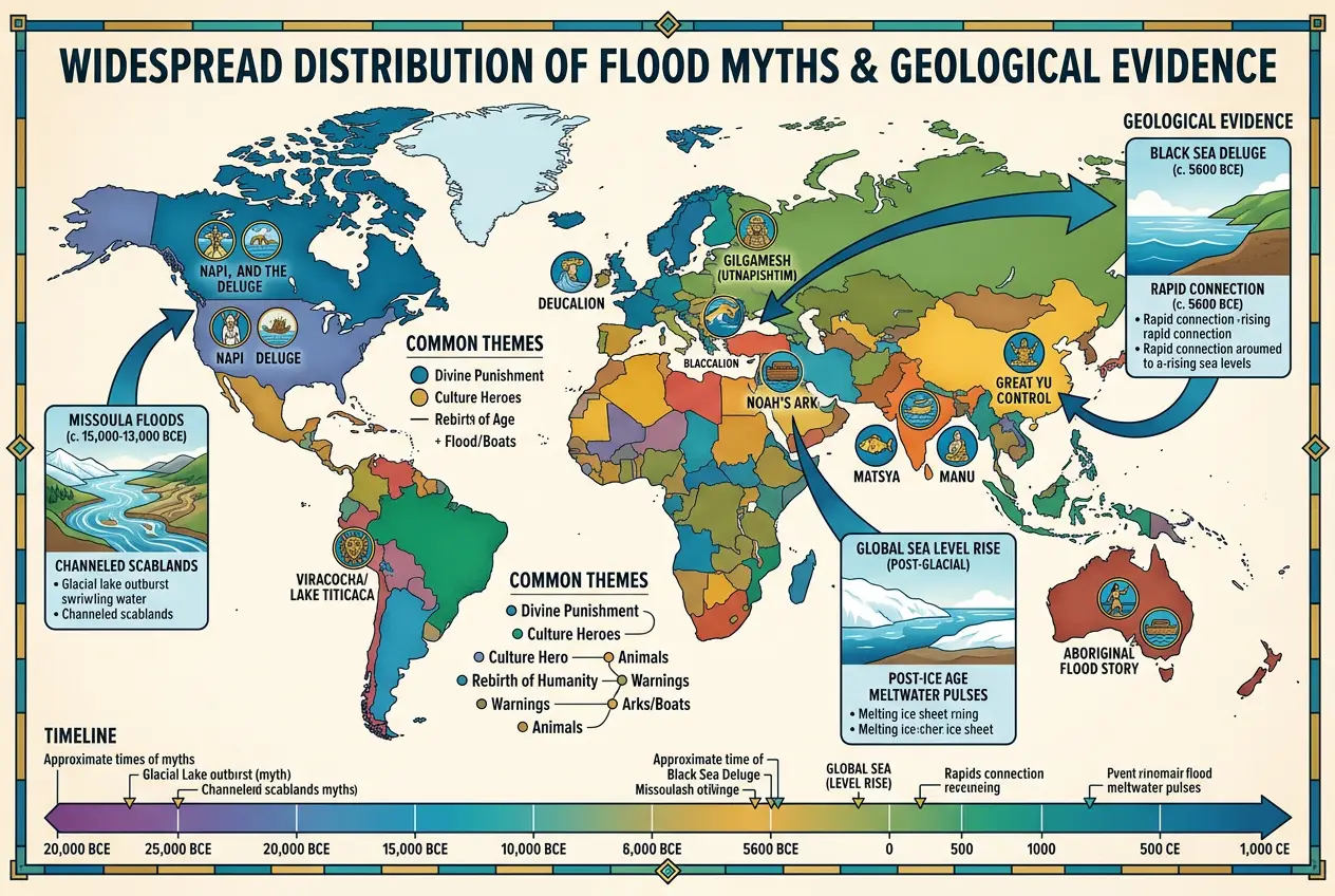 Visual explanation of Ancient Myths: Hidden Warnings of Earth's Fury?