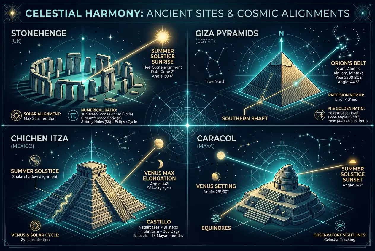 Visual explanation of Did Ancient Sites Encode Cosmic Algorithms?