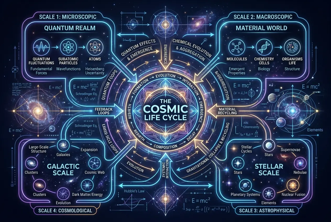 Visual explanation of Is the Universe a Living Organism?