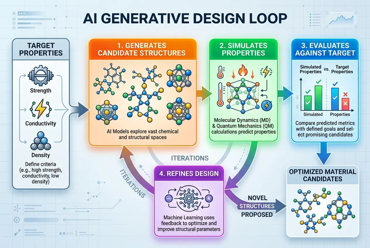Visual explanation of Can AI Forge New Matter? Unpacking Digital Alchemists