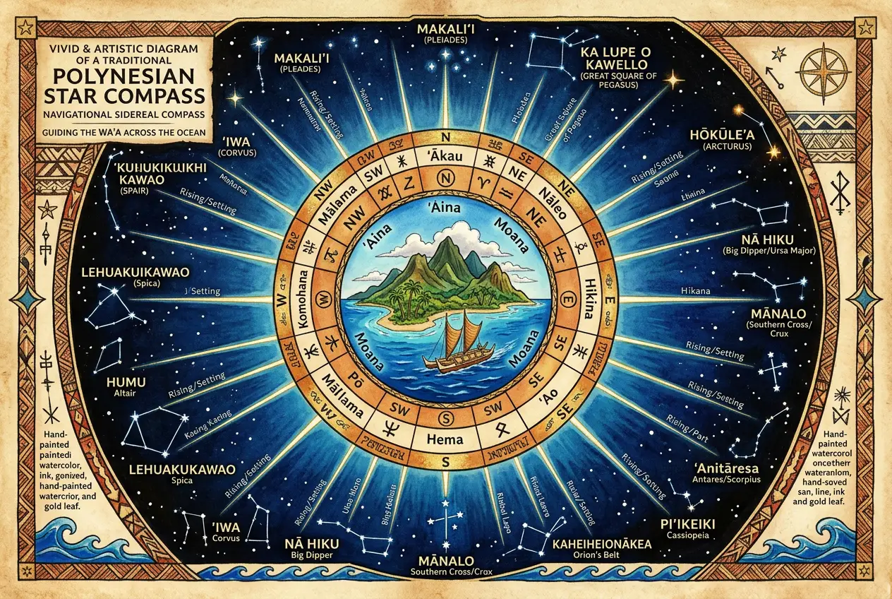 Visual explanation of Did Ancient Mariners Sense Unseen Cosmic Cues?