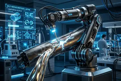 Liquid Metals: Can They Give Robots Immortality?