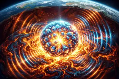 Is Earth's Core a Giant Crystal? Decoding Seismic Clues