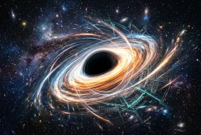 Can Black Holes Warp Time to Unlock Future Tech?