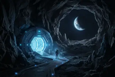 Does Moon Hide Tunnels for Future Bases?