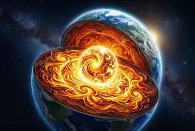 Is Earth's Core Slowing? A Cosmic Time Shift