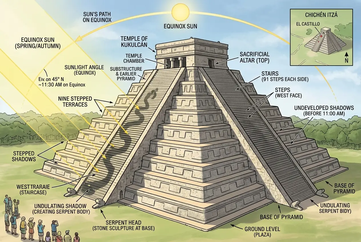 Visual explanation of Did Ancient Sites Process Cosmic Data?