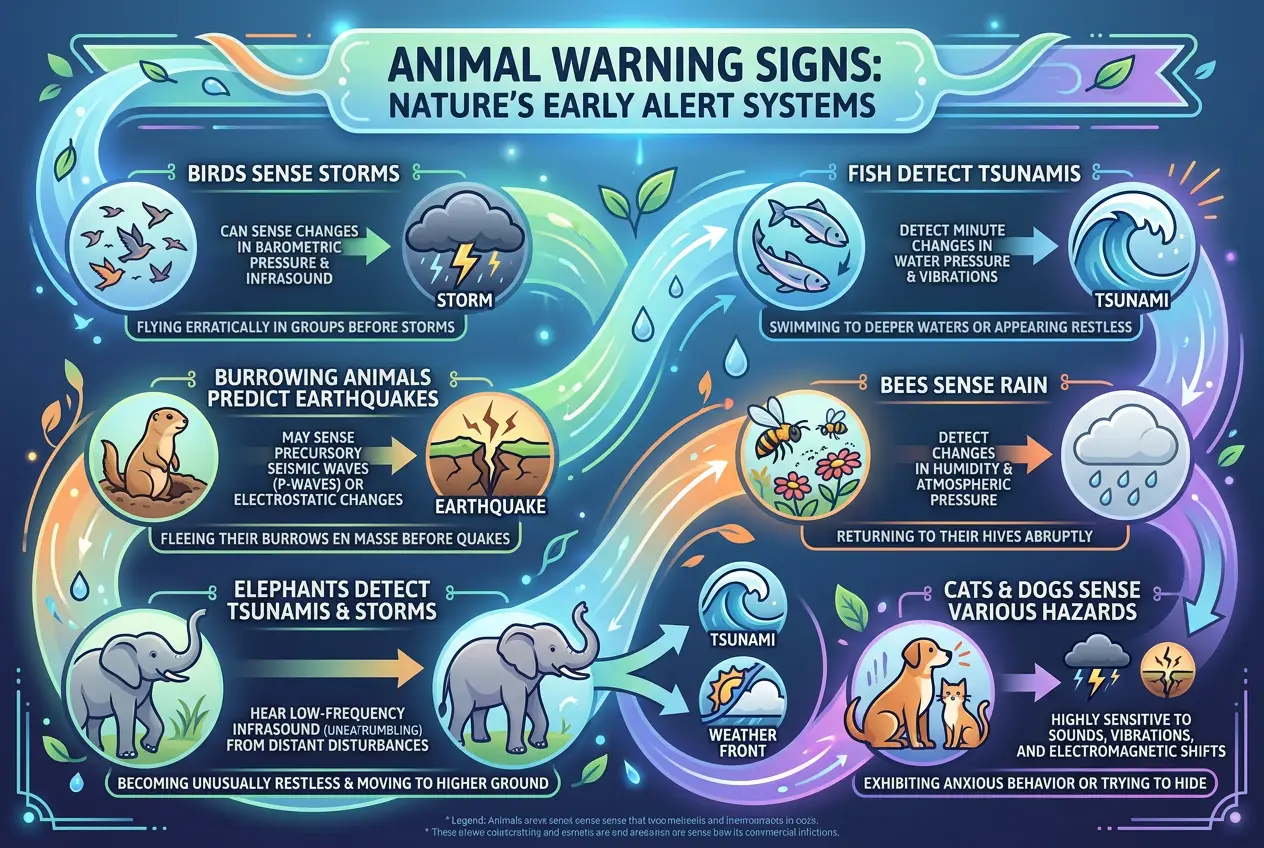 Visual explanation of Did Ancient Cultures Deploy Living Sensors?