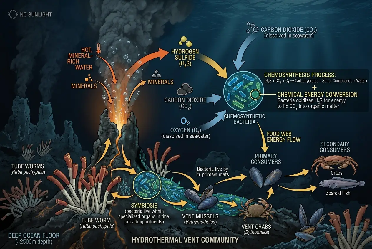 Visual explanation of Do Deep Ocean Vents Hide Unknown Energy?